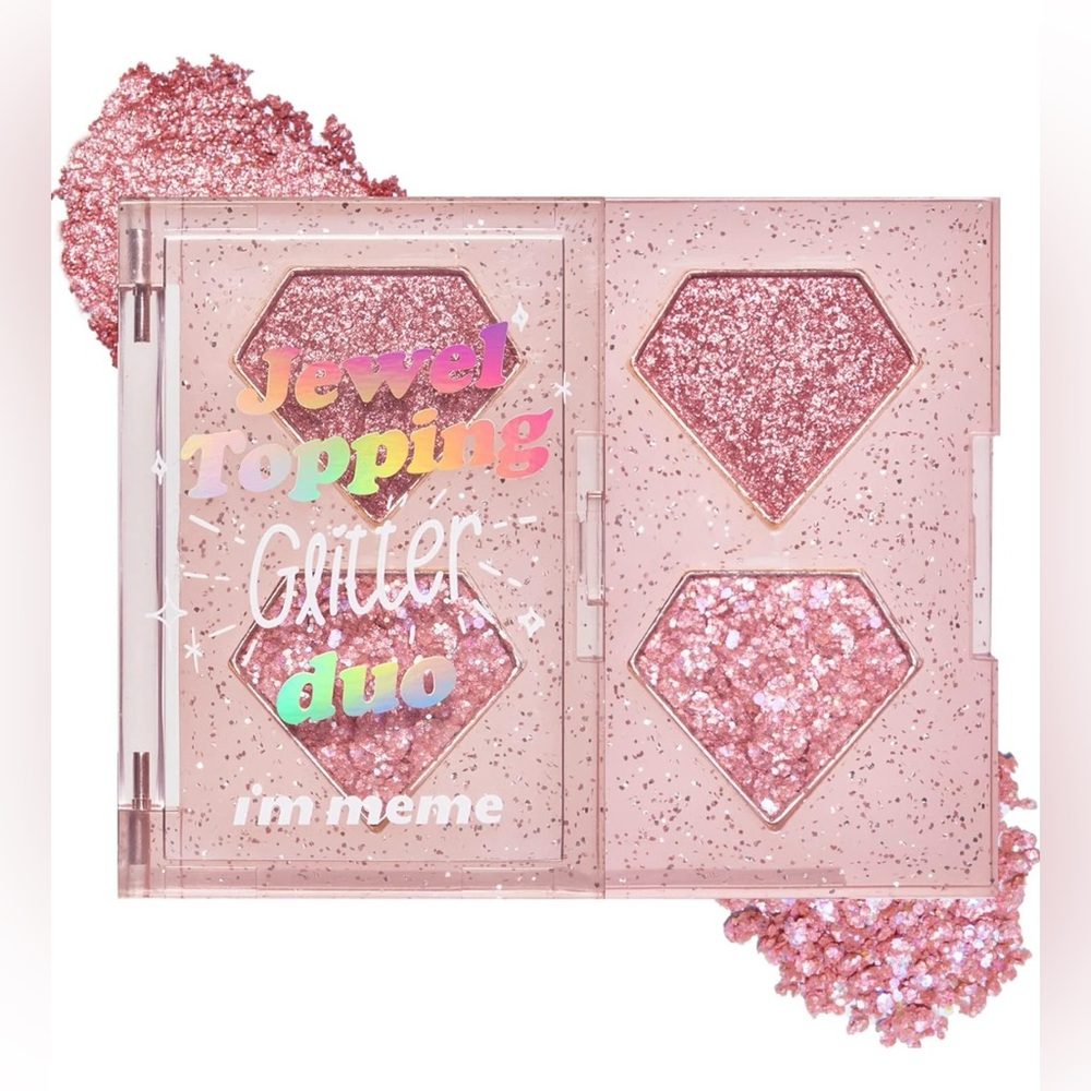 I'M MEME Glitter Eyeshadow Palette - Jewel Topping Glitter Duo NWT